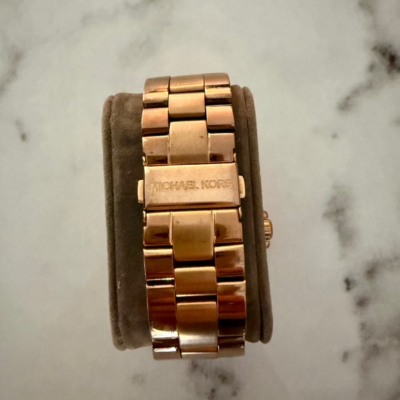 Michael Kors Rose Gold Chronograph Watch